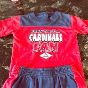 Baby cardinals fan size 24 months
